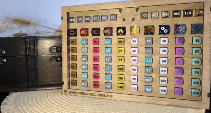 Vitrina expositora dados